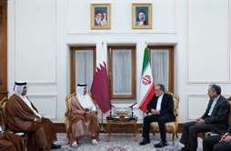 I.R. Iran, Ministry of Foreign Affairs- Qatari PM FM meets Iran’s Araghchi in Tehran